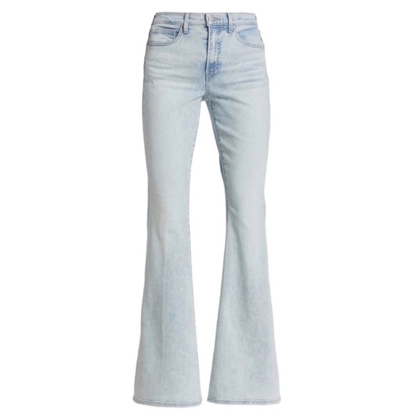 Veronica Beard flare jeans Color is Sky NEW - Picture 6 of 10